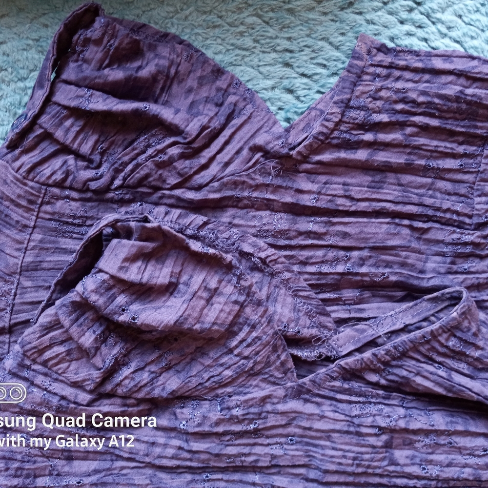 Apt. 9 Crinkled Button Down Blouse - image 8